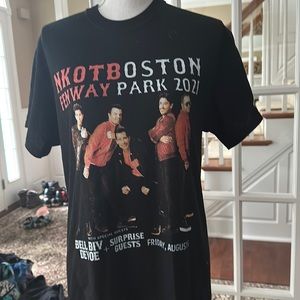 NKOTB Fenway Park August 6 2021 shirt